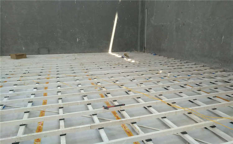 楓樺木排球館木地板板式龍骨結(jié)構(gòu)