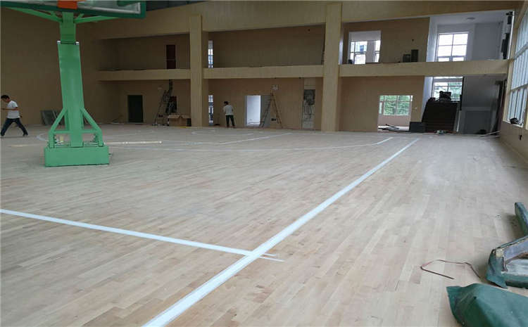 楓樺木實木運動地板報價