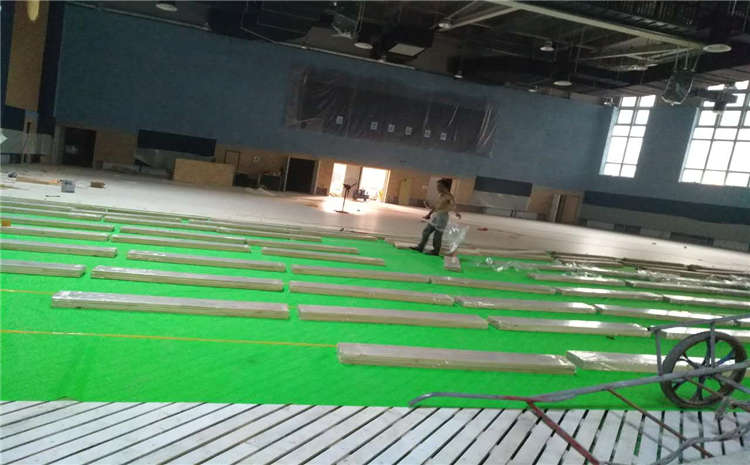 運動木地板安裝如何驗收?