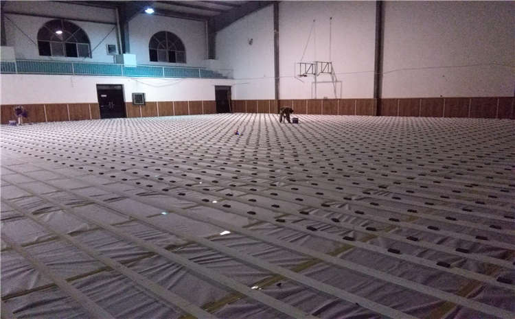 學校實木運動地板批發