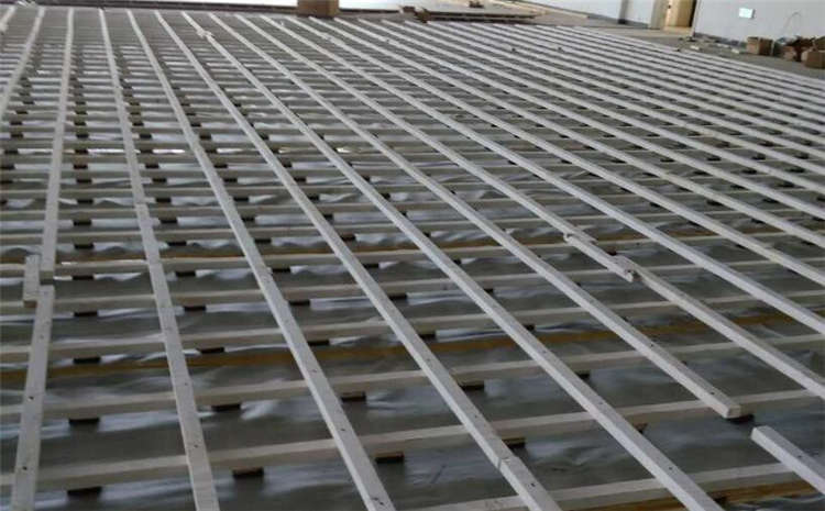 指接板運動體育地板結構