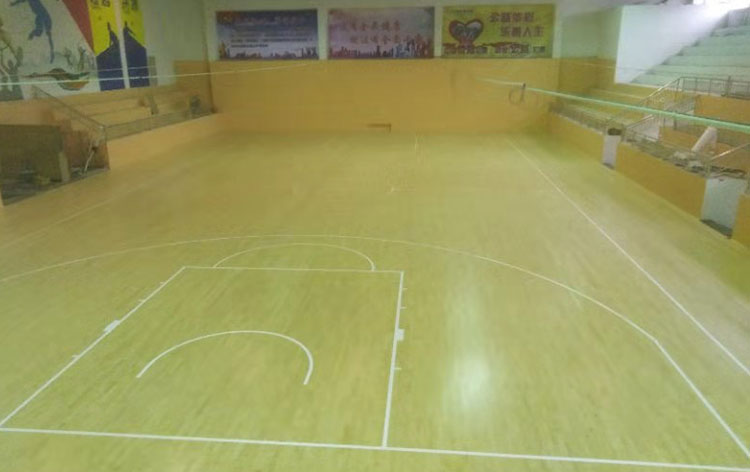 橡膠木籃球館木地板造價(jià)