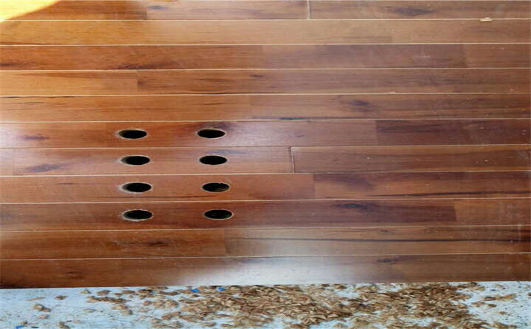 硬木企口實木運動地板板式龍骨結(jié)構(gòu)