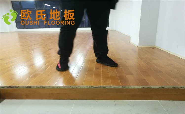 北京順義地理信息科技園舞蹈房木地板圖片