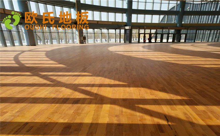 吉林省臨江市全民體育健身中心木地板圖片