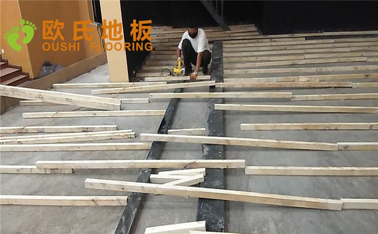 河北唐山師范學(xué)院舞臺(tái)木地板