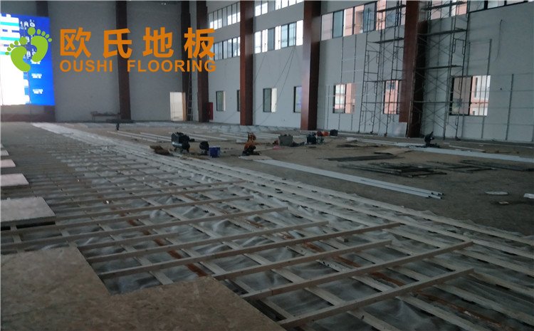 德清求是高級中學(xué)體育館木地板案例