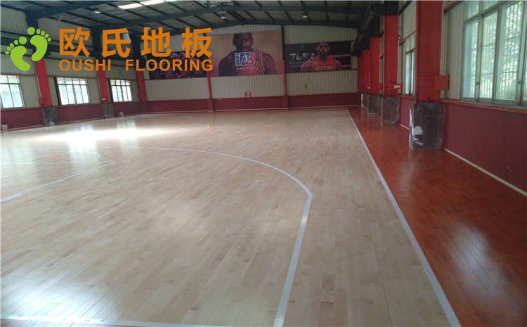 湖南長沙市雨花區78號球館木地板圖片