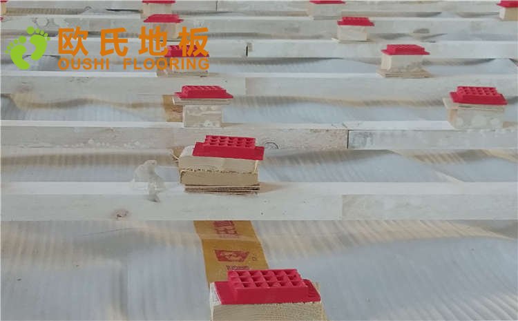 江蘇連云港消防隊籃球館木地板