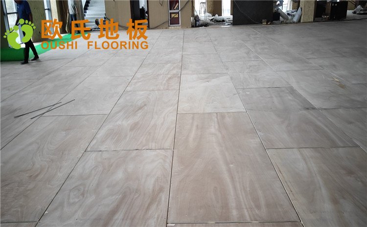 陜西榆林神木張冢峁煤礦公司體育館木地板項(xiàng)目——?dú)W氏實(shí)木運(yùn)動(dòng)地板